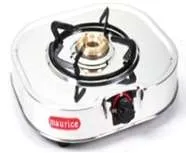 GRANITE SS SINGLE Gas Stove Mirror Polished SS Single Burner Round